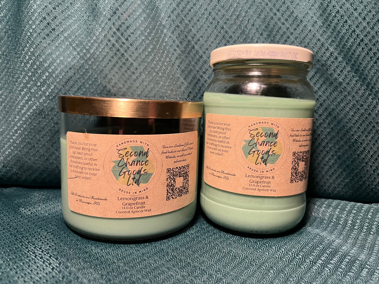 Lemongrass and Grapefruit Candle
