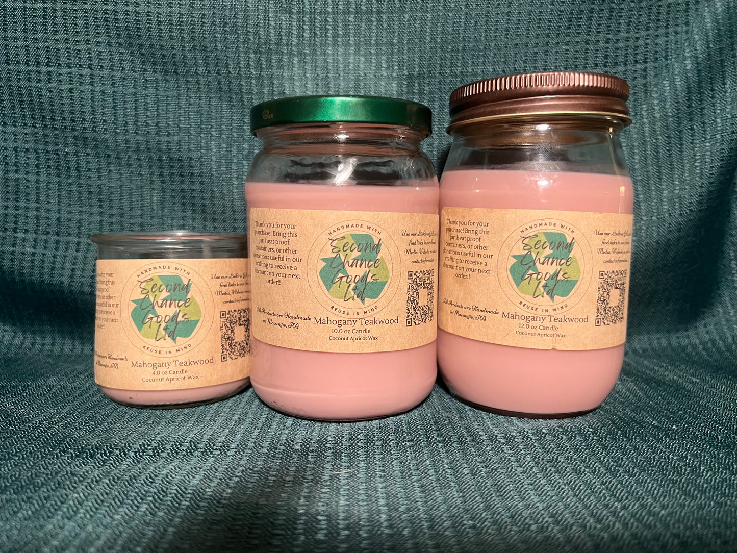 Mahogany Teakwood Candle