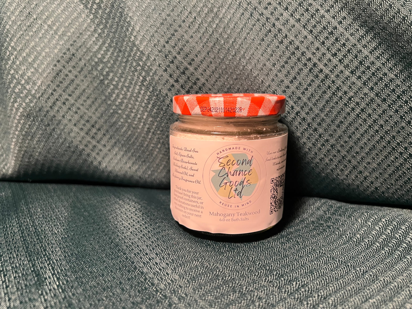 Mahogany Teakwood Bath Salts