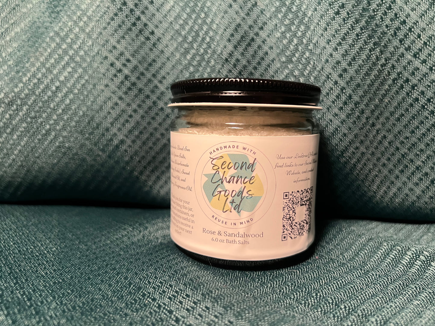 Rose and Sandalwood Bath Salts