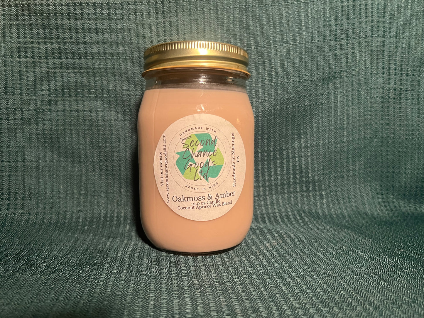 Oakmoss and Amber Candle