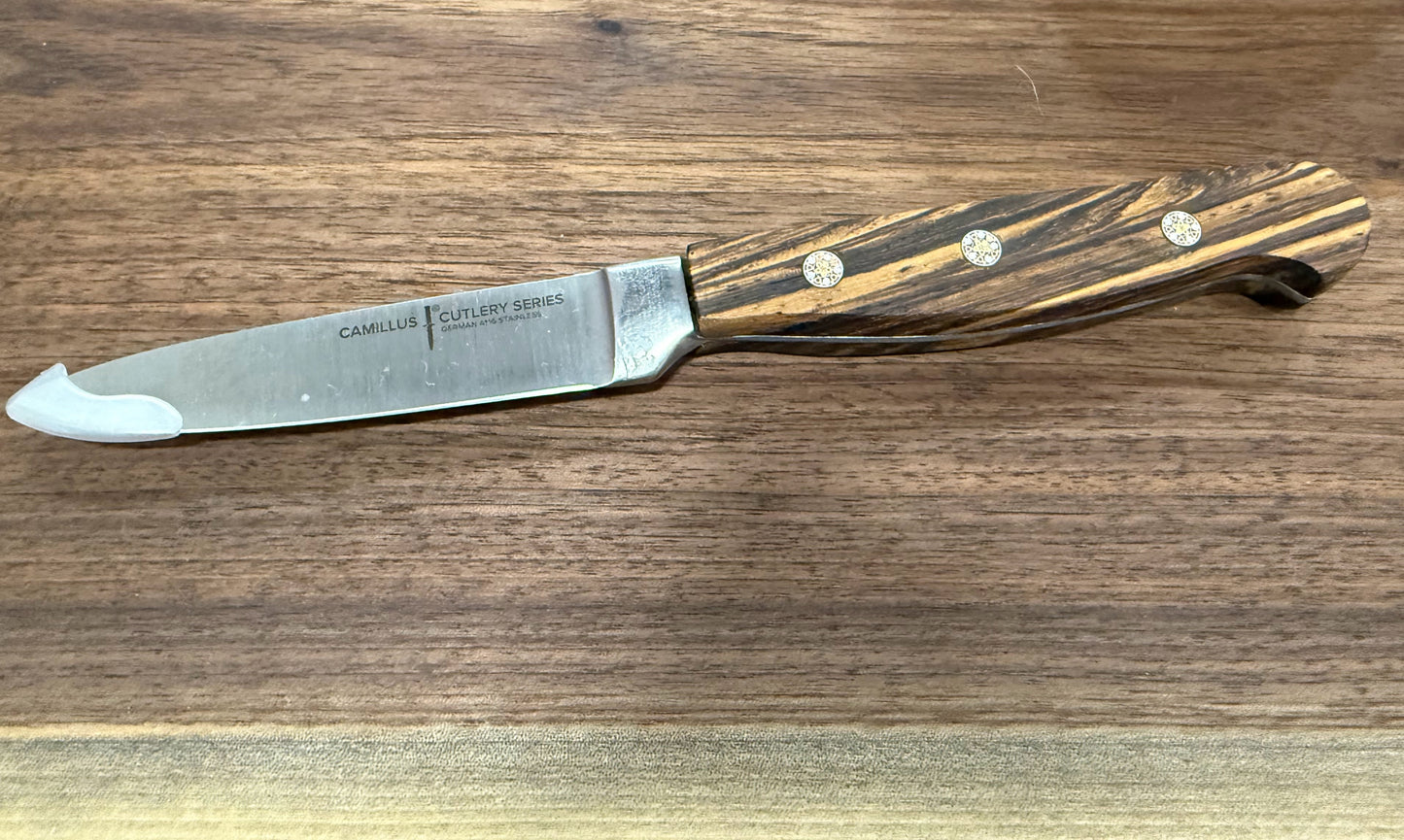 Exotic Wood Paring Knife