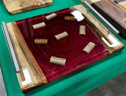 Custom Epoxy Serving Tray