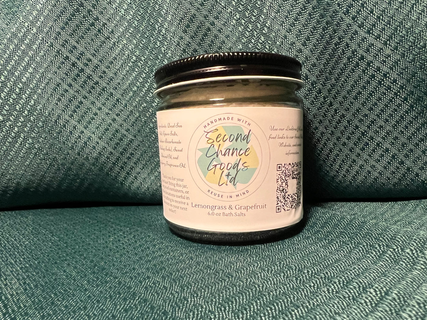 Lemongrass and Grapefruit Bath Salts