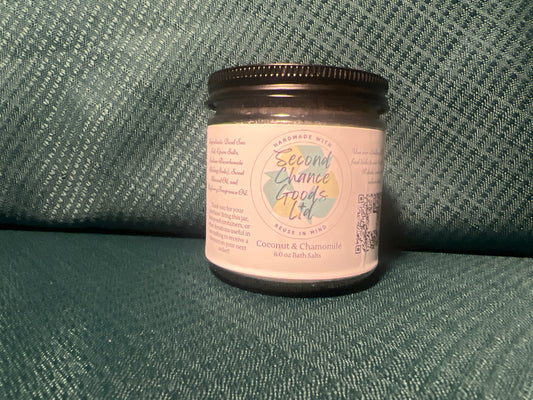 Coconut and Chamomile Bath Salts