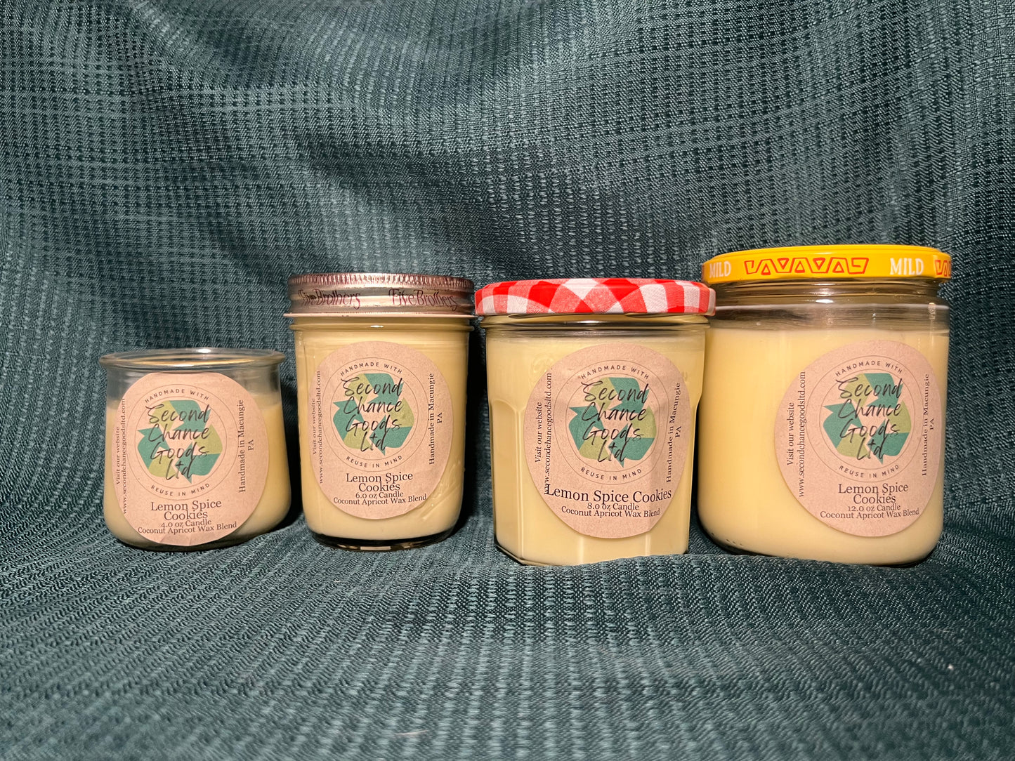 Lemon Spice Cookies Candle