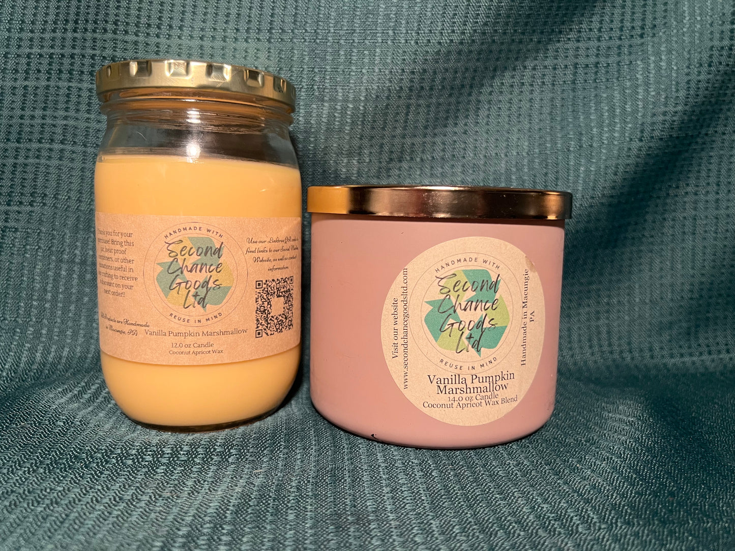 Vanilla Pumpkin Marshmallow Candle